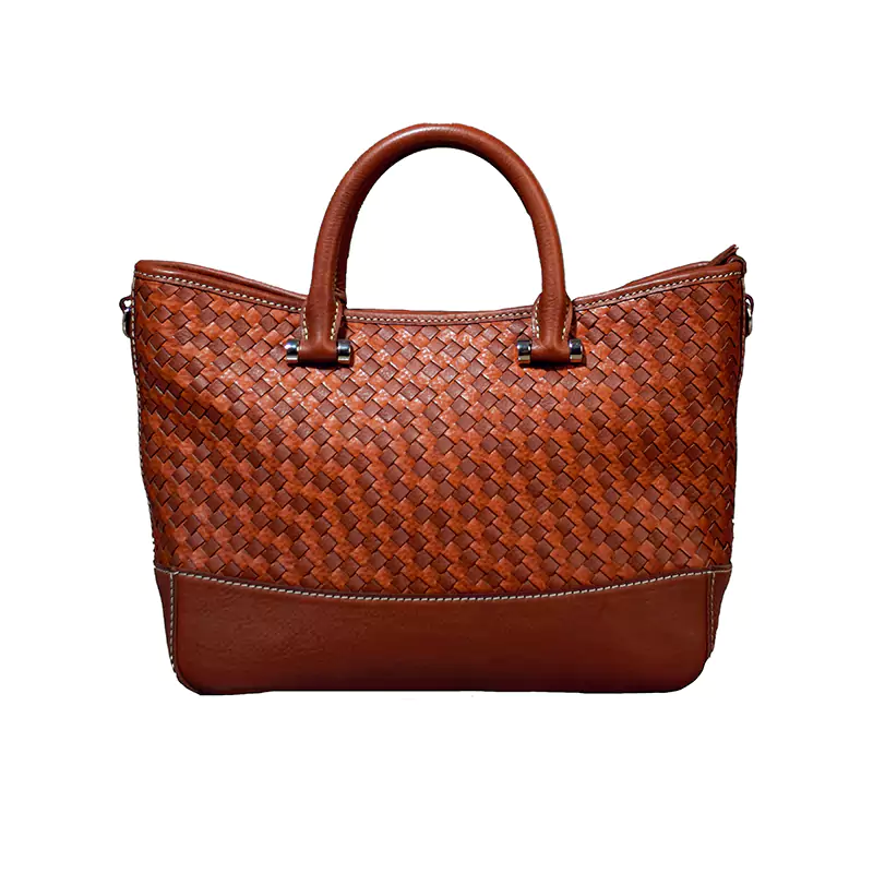 Szőtt bőr Crossbody táska